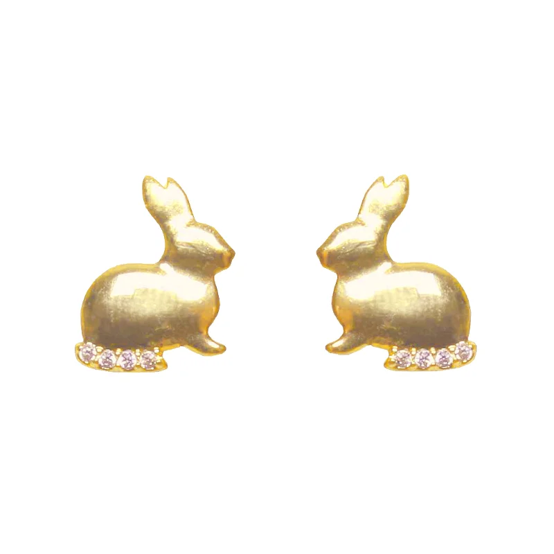 Artistic Earrings-Roam Mini Rabbit Earrings