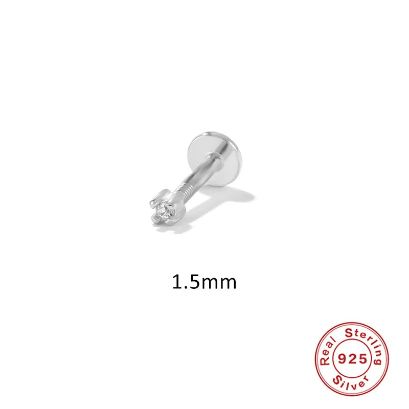 Single White Gold Color-1.5MM