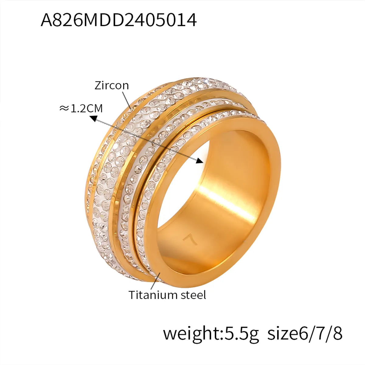 A826-Gold Ring