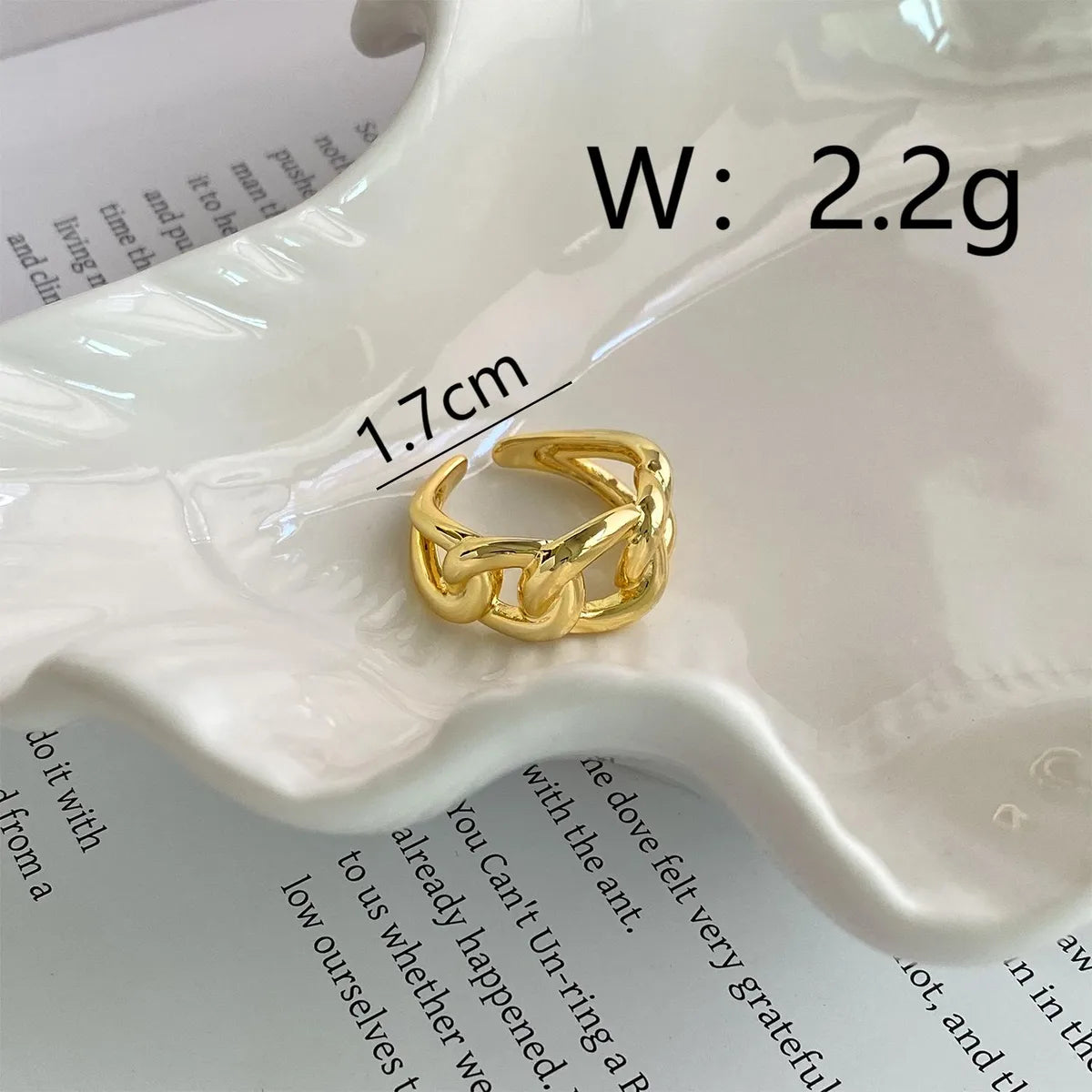 14K Gold [Twist Finger]]