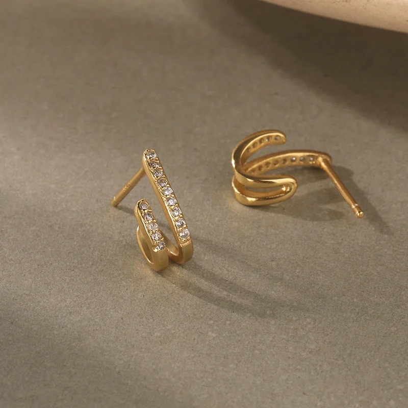 E411e_Golden Earrings