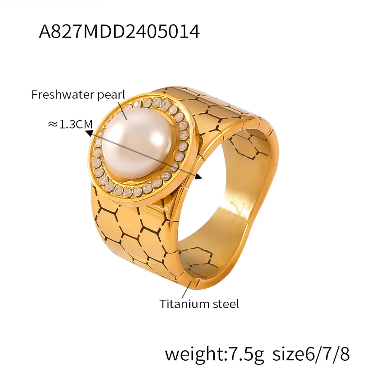 A827-Gold Ring