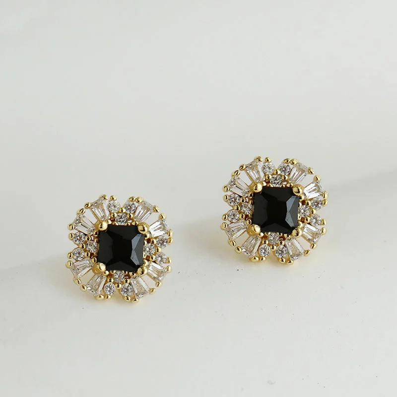 14K Gold Stud Earrings