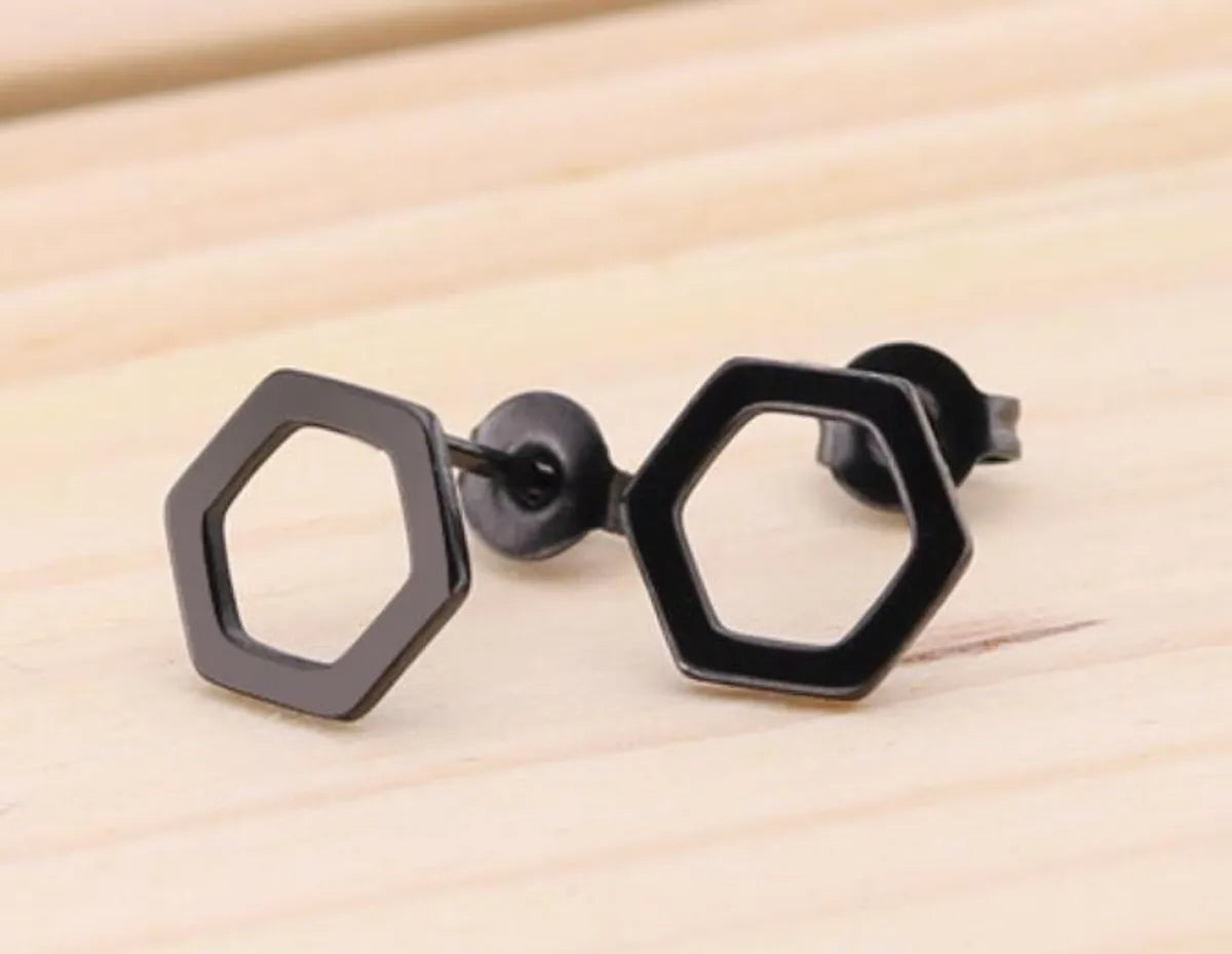 Hexagon Black