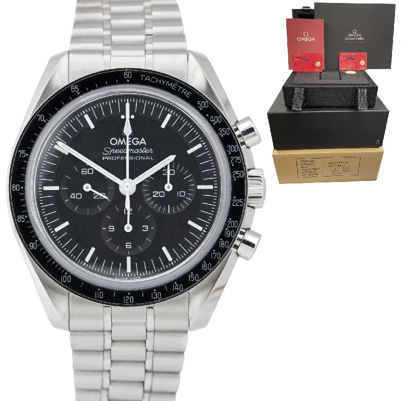 Men's Watch with Time Zone Function-2021 NEW Omega Speedmaster 310.30.42.50.01.002 SAPPHIRE SANDWICH 42mm Watch