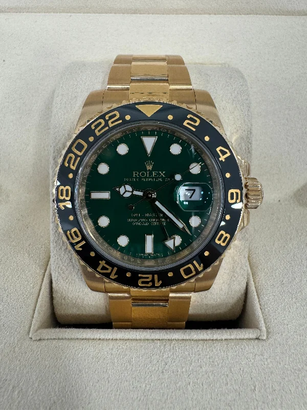 Elegant Automatic Watch-2010-Present "Rolex Green" GMT Master II