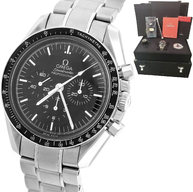 Trendy Waterproof Watch for Men-NEW 2021 Omega Speedmaster Moonwatch Chronograph 42mm Watch 311.30.42.30.01.005